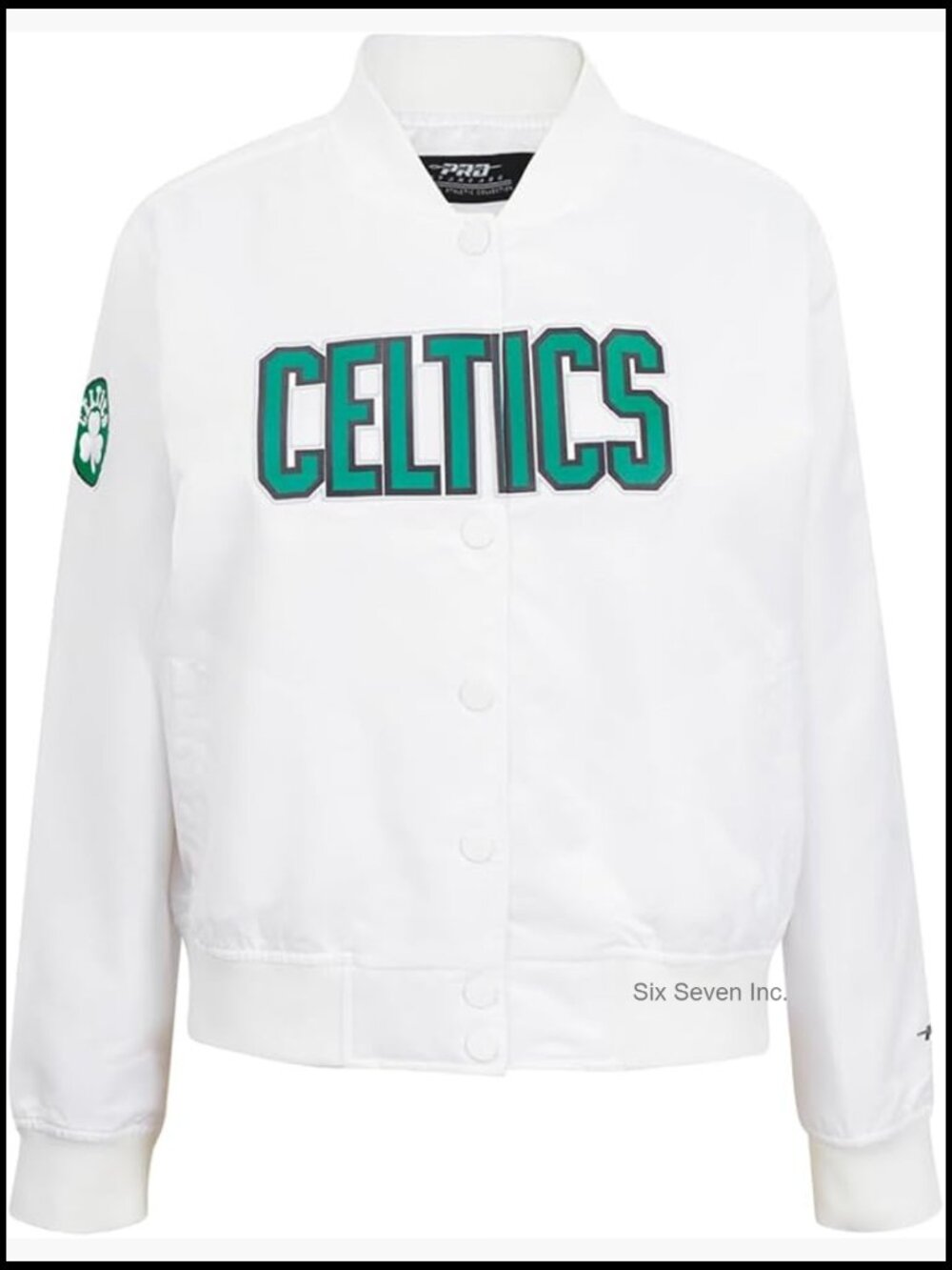 Women's NBA Classic Chenille Satin Jacket - Boston Celtics